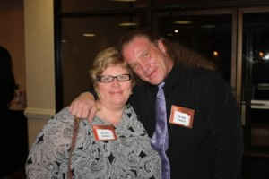 Pattie Marks, CEO of Ellora's Cave, and Mark.