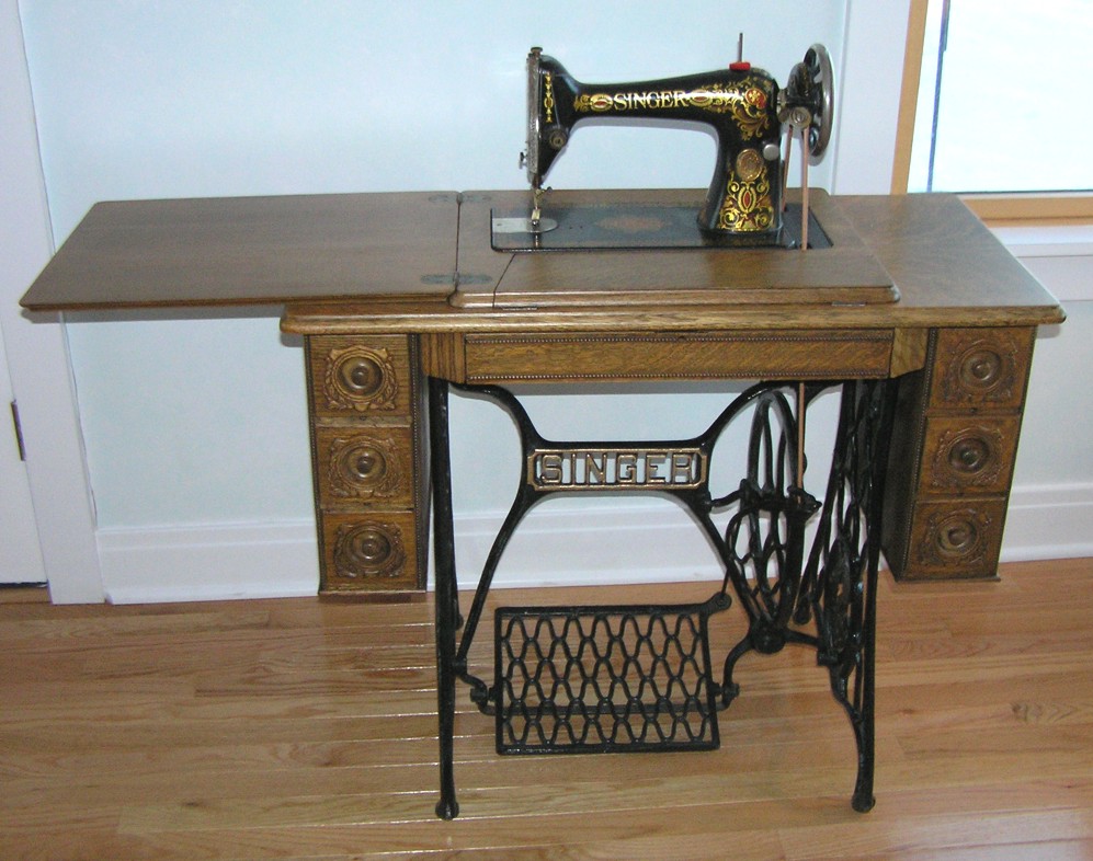 My Treadle Sewing Machine
